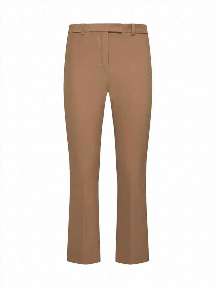 Max Mara Tailored Straight-Leg Pants With Mid-Rise Waist