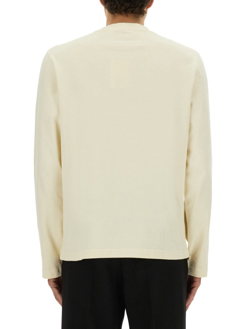 Jacquemus Relaxed Fit Crew Neck Long-Sleeved T-Shirt