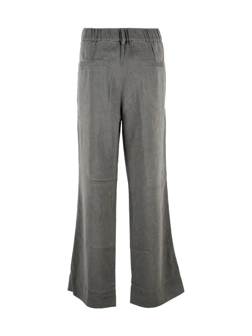 Mason's Military Green Lyocell Pants