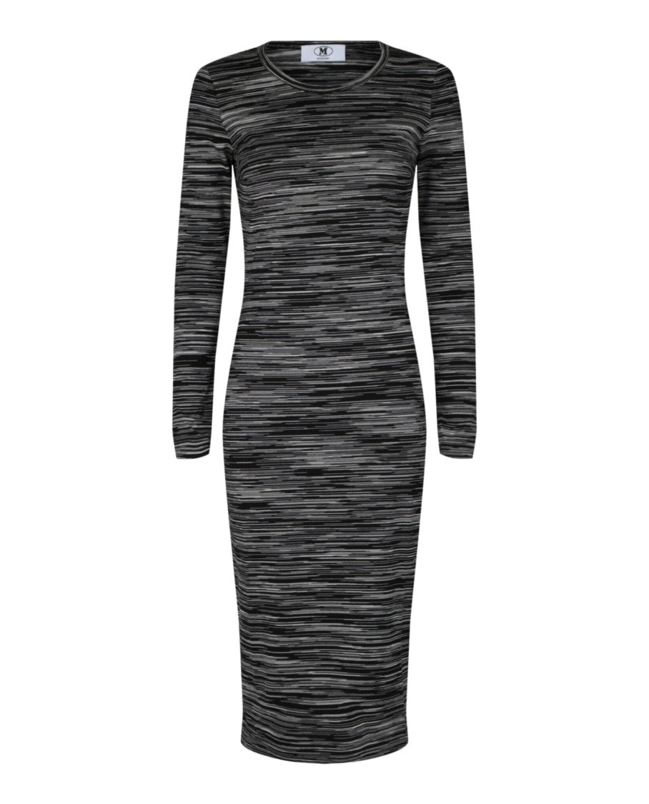 long sleeve missoni dress M Space Dye Long-Sleeve Bodycon XL / Black White Color:Tramonto Blu Women's Dress Belts 100% plaid-check Crafted from viscose lamé