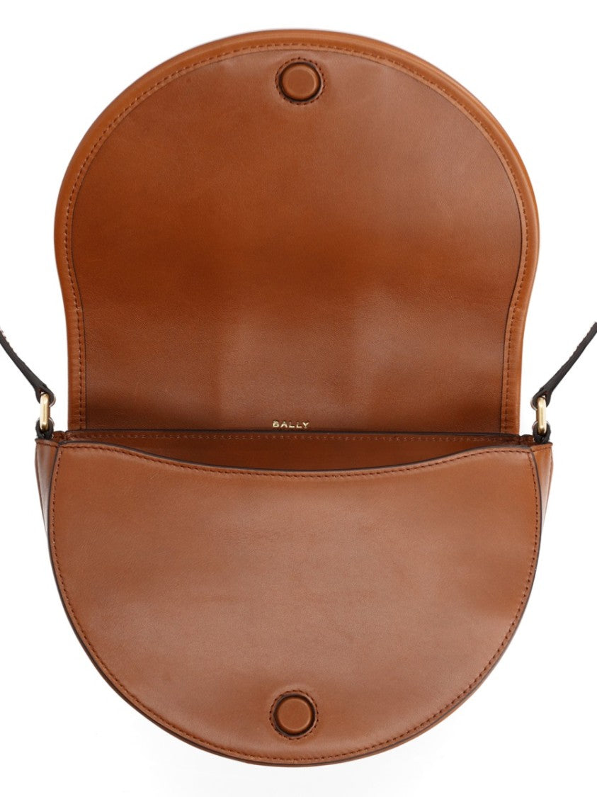 Bally Sign Round Semi-Circular Stripe Bag