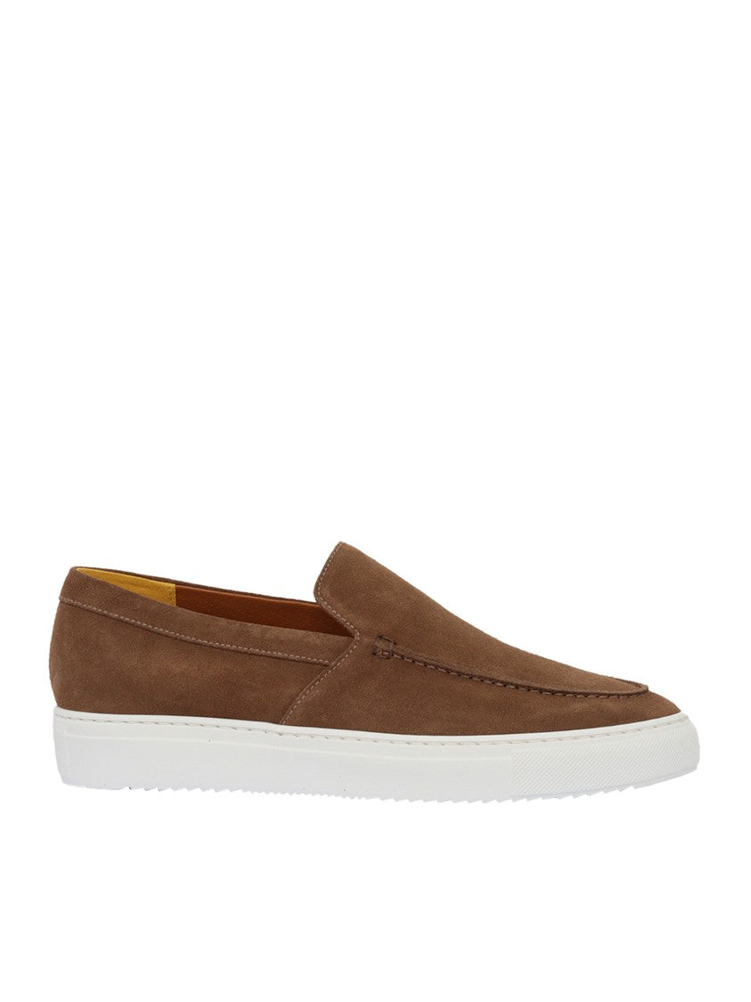 Doucal's Slip-On Sneakers With Soft Suede