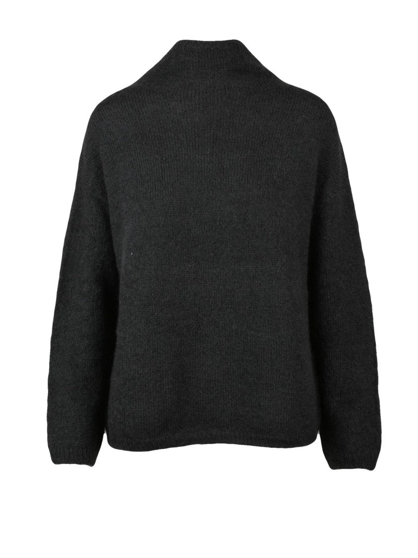 Max Mara Turtleneck Sweater With Soft Mohair Blend And Relaxed Fit