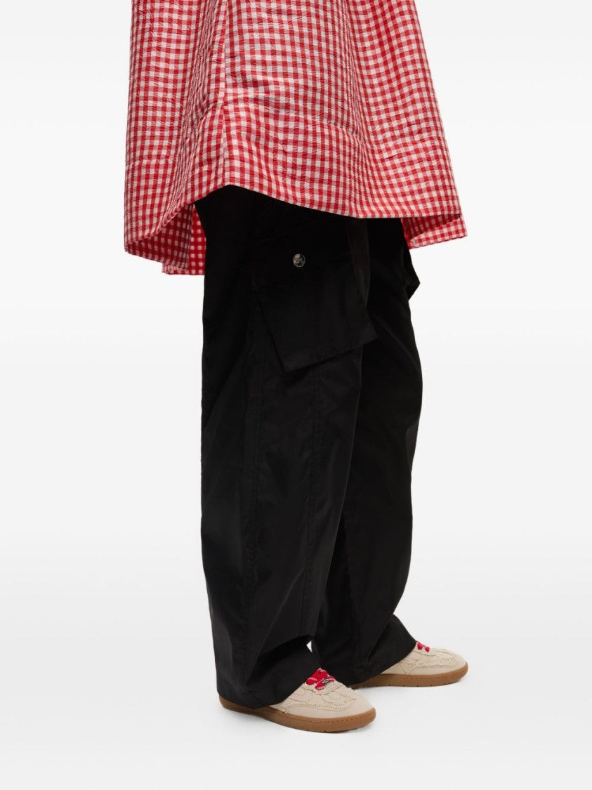 Ganni 08 Canvas Raw Edge Sneakers