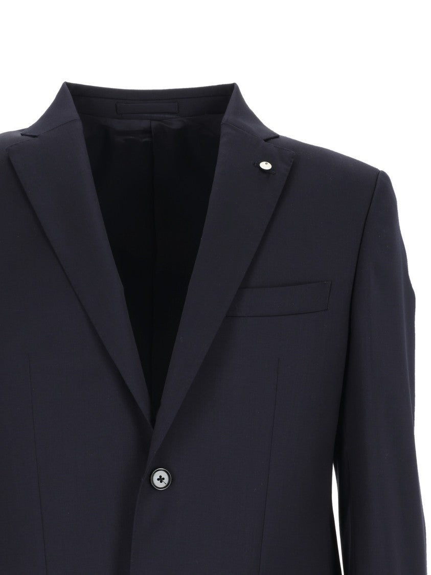 L.B.M. 1911 Tailored Two Button Notch Blazer