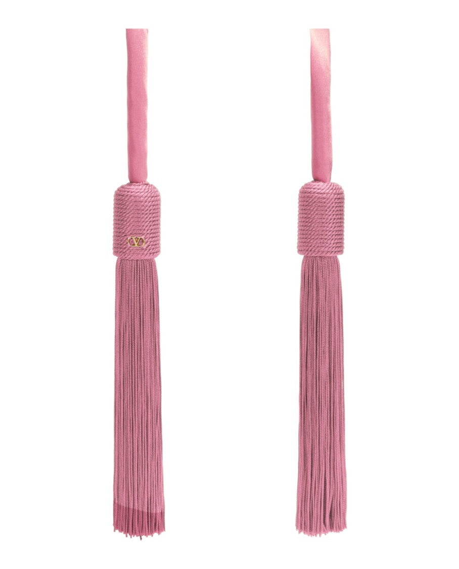 Valentino Runway Silk Satin Rope Belt