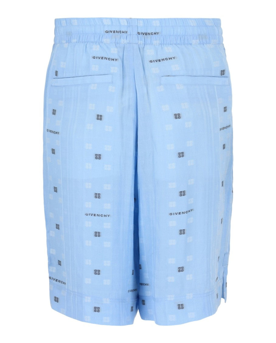 Givenchy 4G Logo Print Shorts
