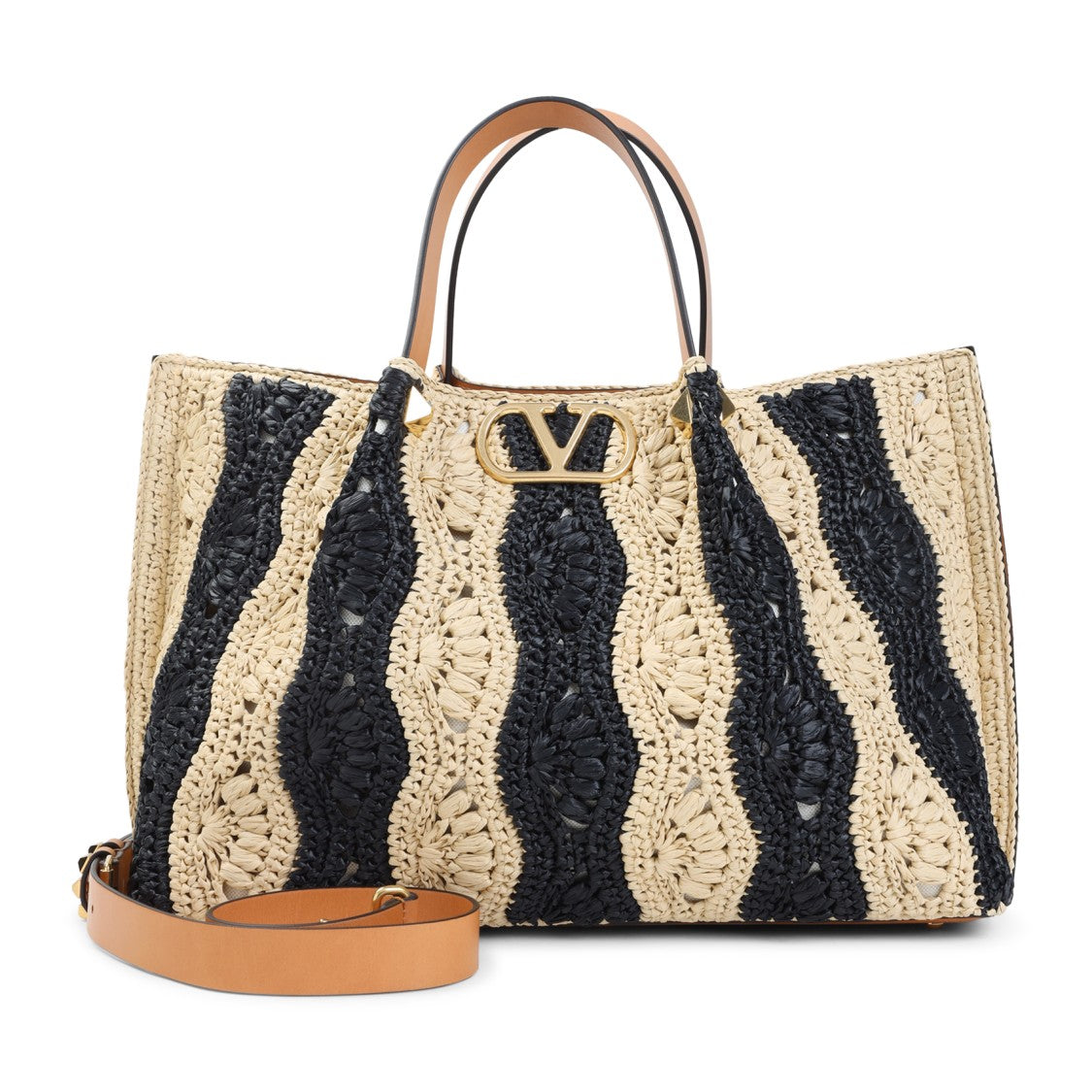 Valentino Garavani Woven Design Tote Bag