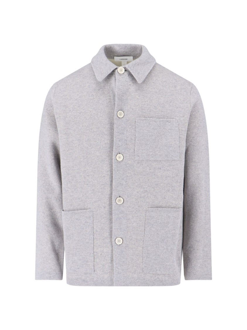 Lardini Wool Jacket – Grey