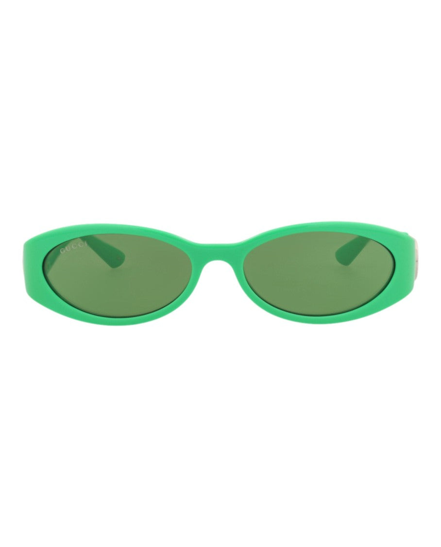 Gucci Round-Frame Injection Sunglasses