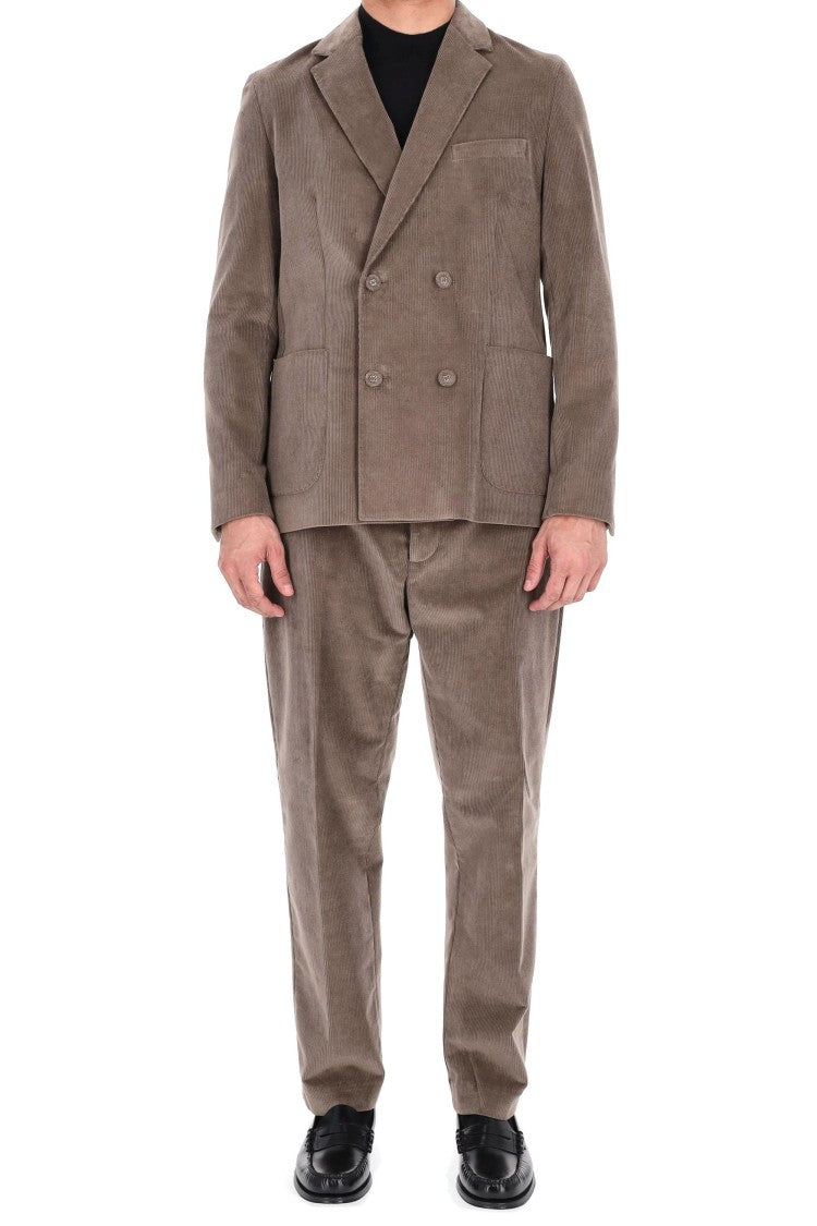 Officine Generale Leon Model Corduroy Single-Breasted Jacket