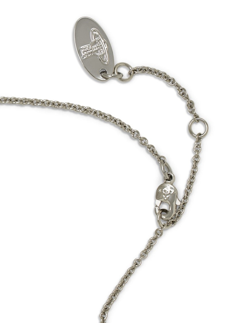 Vivienne Westwood Silver Ariella Pendant Planet Charm Necklace