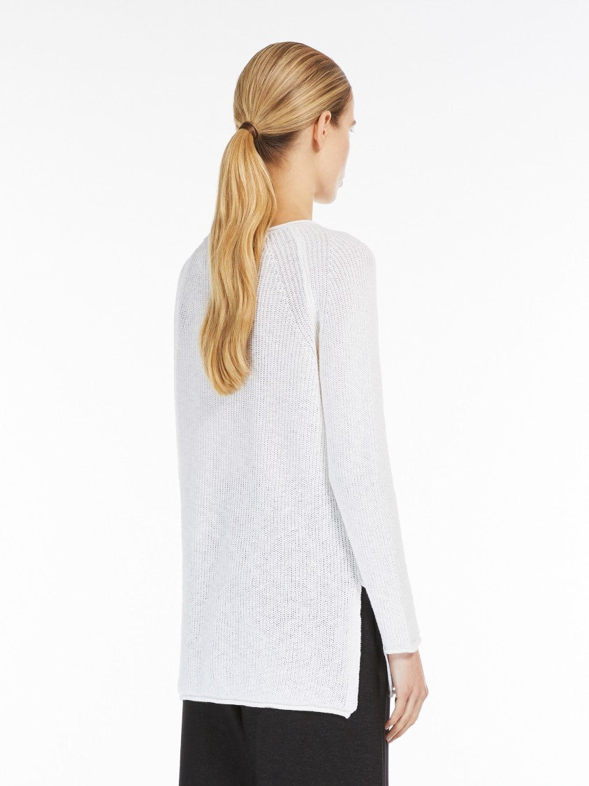 Max Mara Tunic-Style Sweater Crafted From Cotton