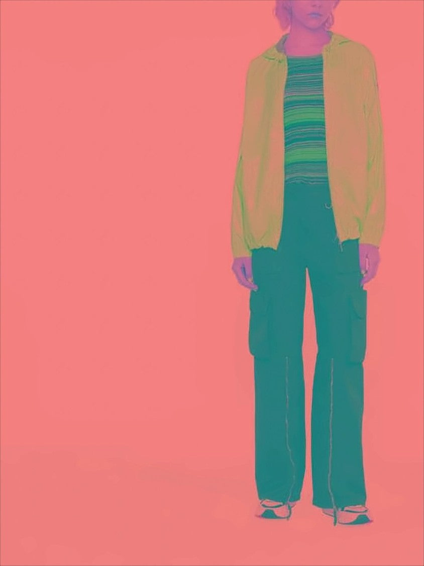 Moncler Lightweight Blue Jacket With Shiny Finish And Hood