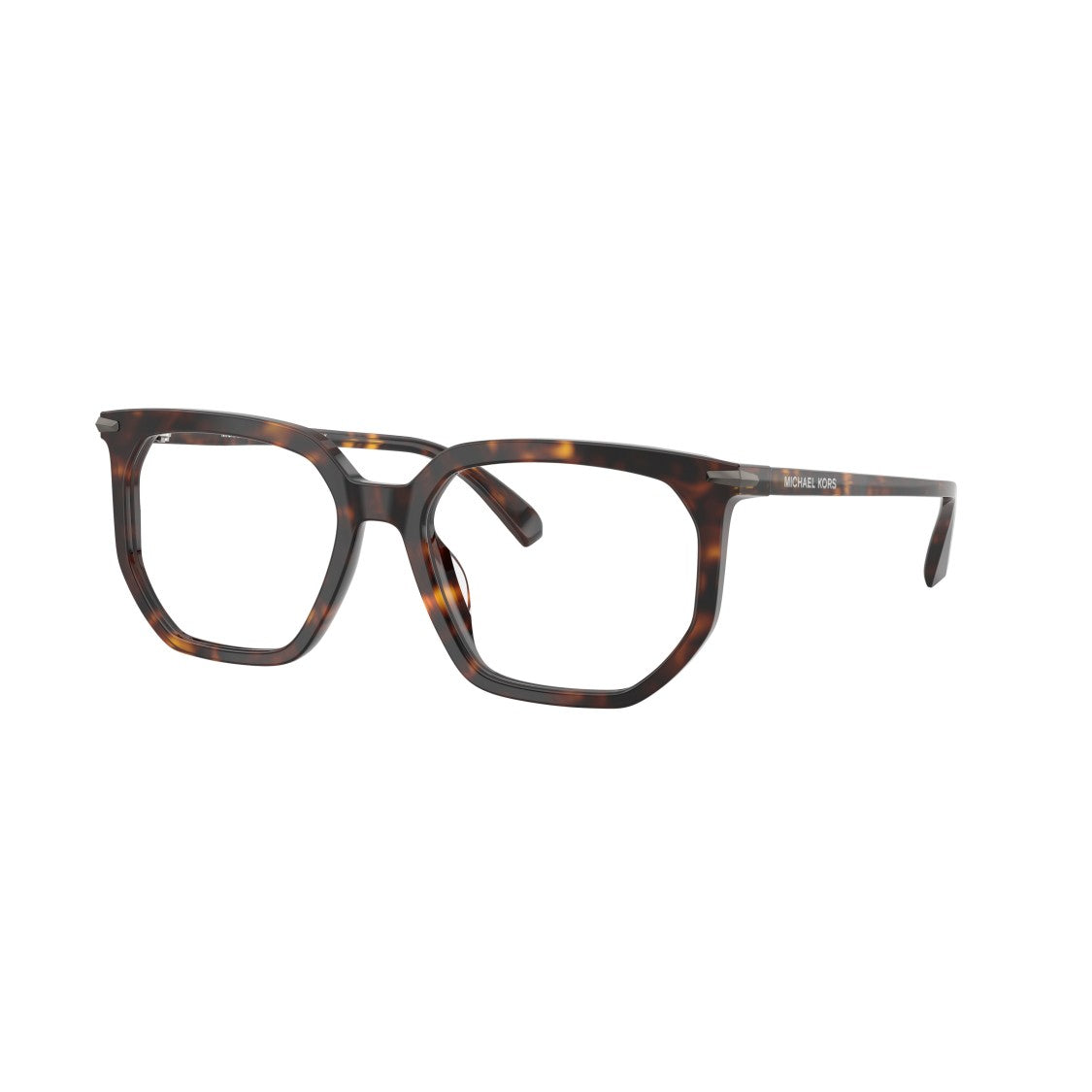 Michael Kors 0Mk4158u Oversized Square Frame Acetate Eyeglasses With Tortoiseshell Pattern