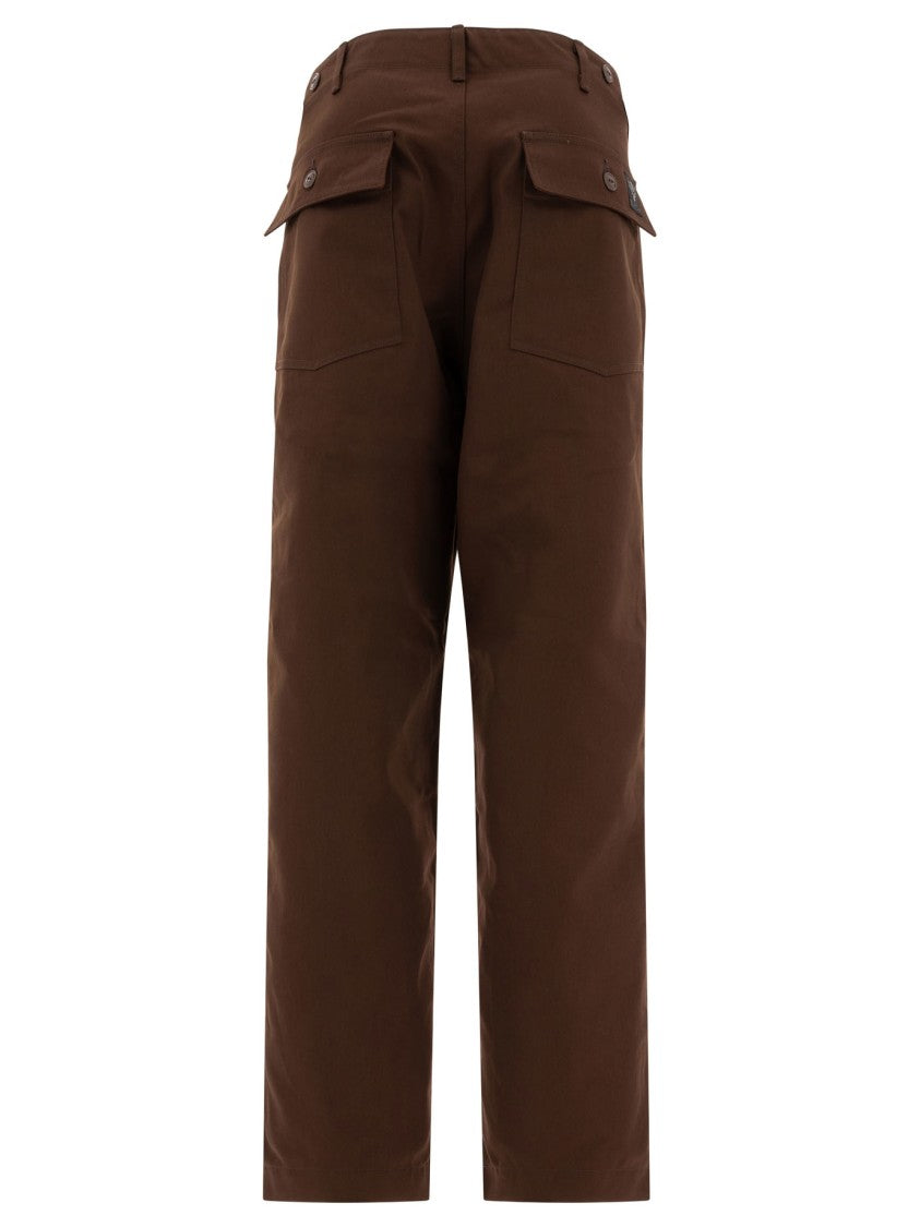 South2 West8 Brown Fatigue Trousers