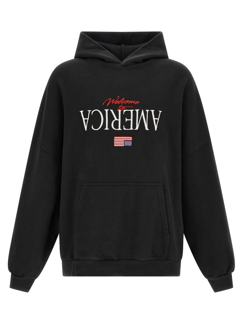 Willy Chavarria Welcome To America-Hooligan' Hoodie