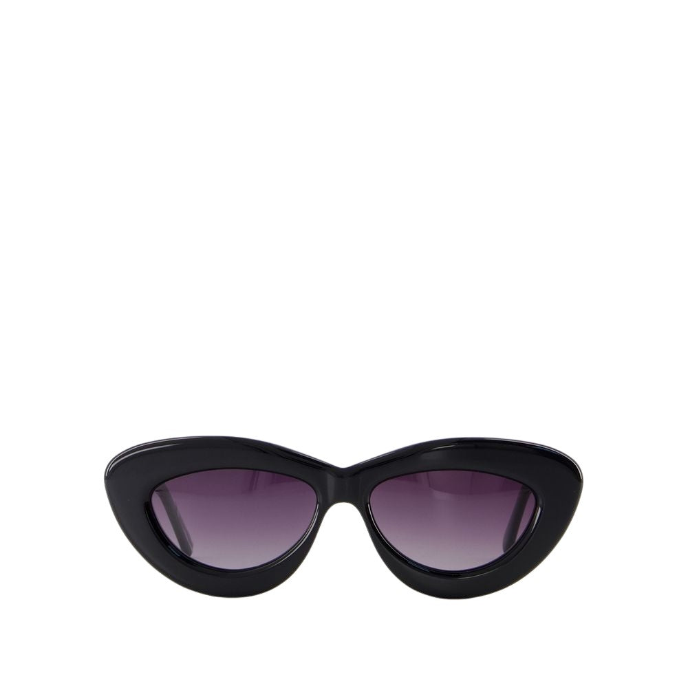Anine Bing Alba Sunglasses - Acetate - Black