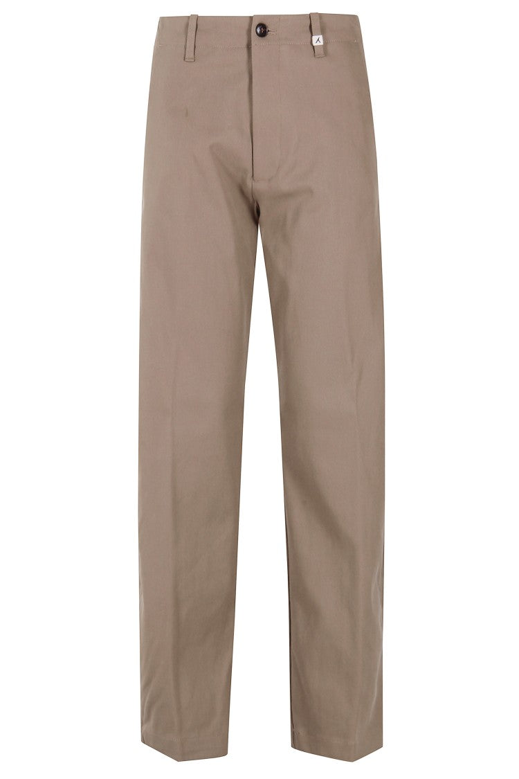 Myths High-Waisted Olive Green Straight Leg Pants