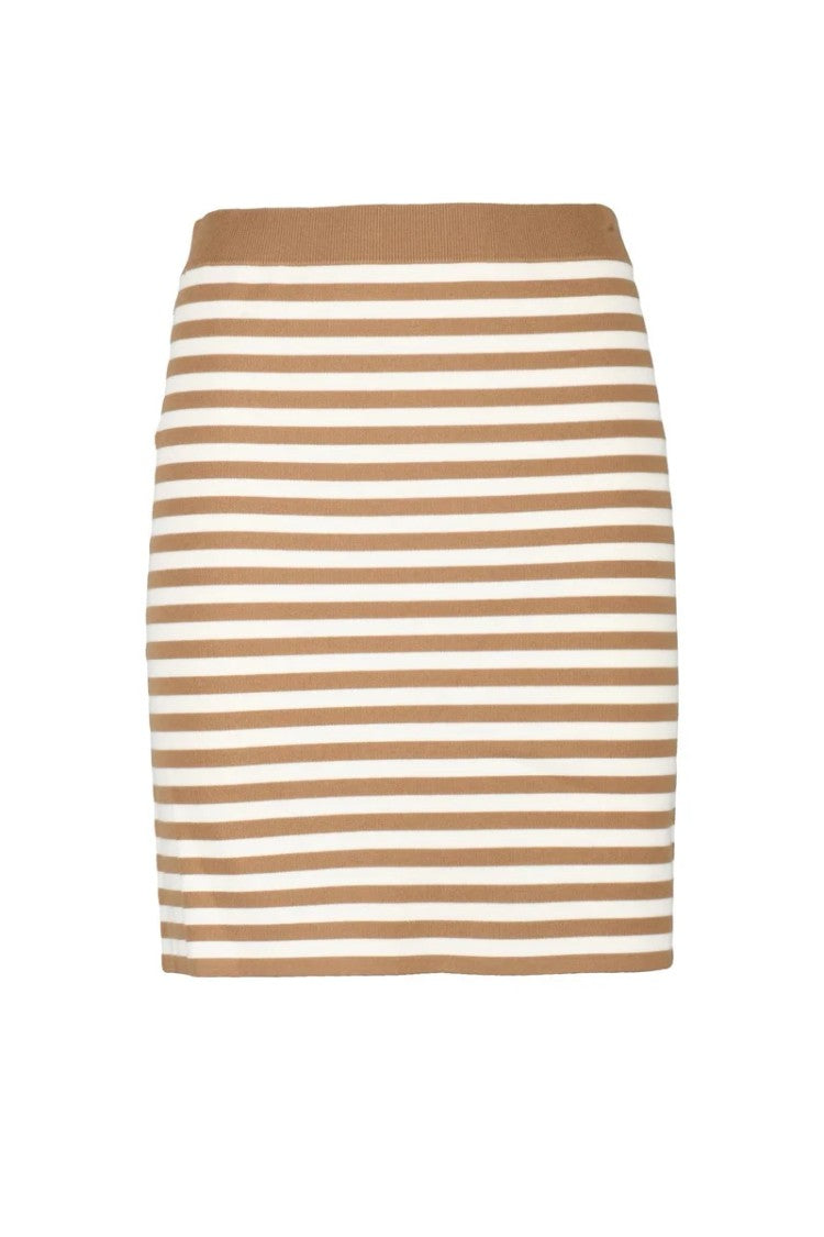 Max Mara Domizia Knit Skirt - White/Beige