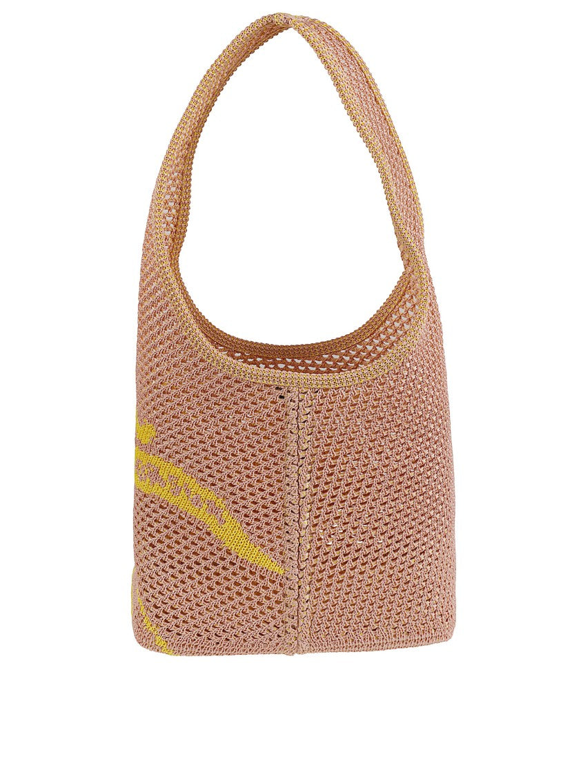 Burberry Crocheted Shoulder Bag