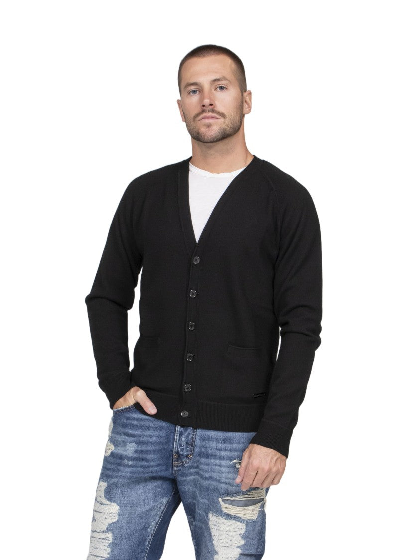 Dsquared2 V-Neck Button-Down Cardigan
