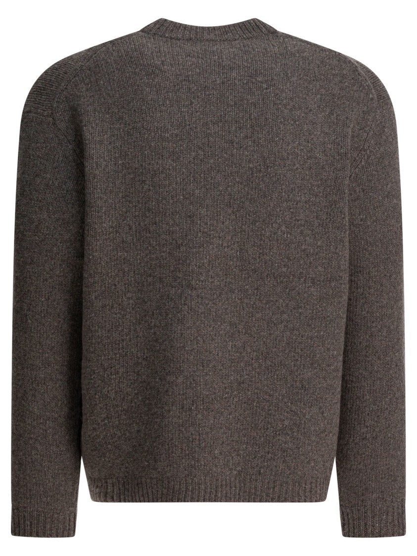 Maison Kitsuné Wool Sweater With Dressed Fox