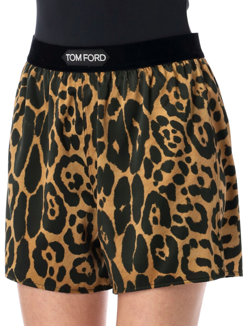 Tom Ford Stretch Silk Satin Boxer Shorts