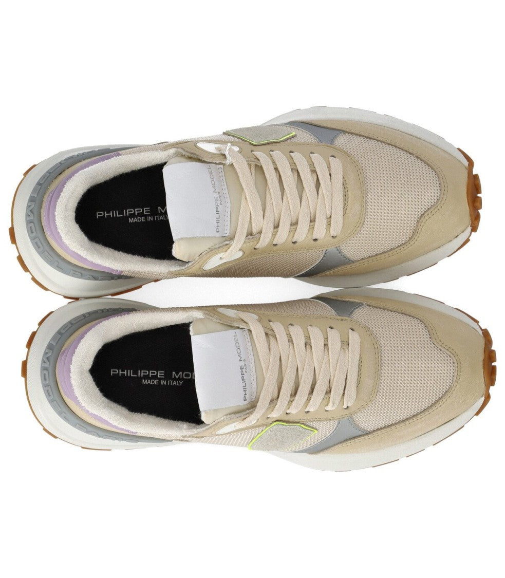 Philippe Model Antibes Low Beige Sneaker