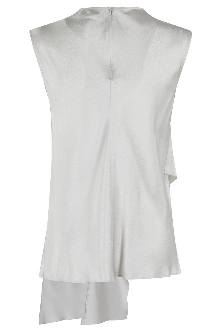 Antonelli Viterbo Sleeveless Satin Top