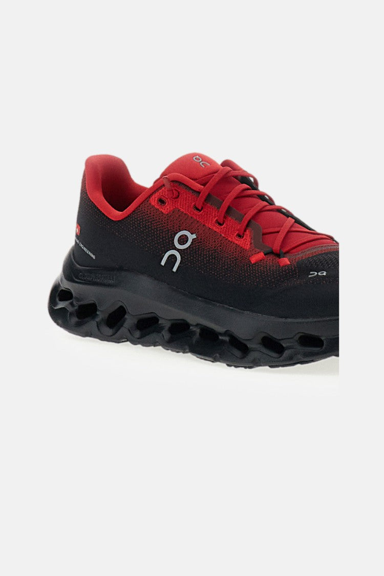 On Running Black Red Cloudtilt Mesh Sneakers