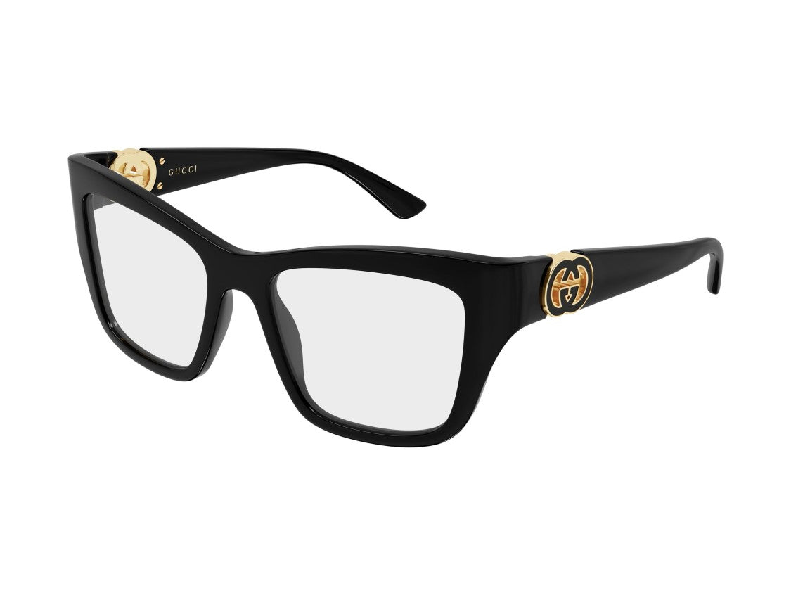 Gucci Gold Gg2124o Square Eyeglasses