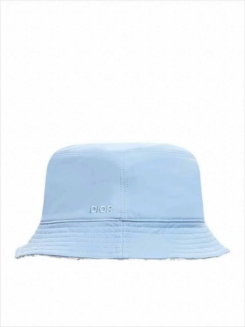 Christian Dior Reversible Logo Pattern Bucket Hat