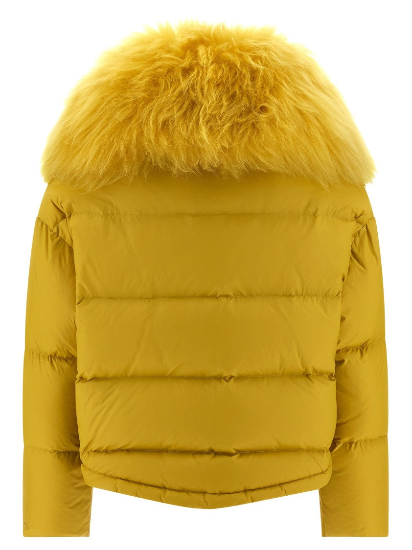Yves Salomon Fur Insert Down Jacket