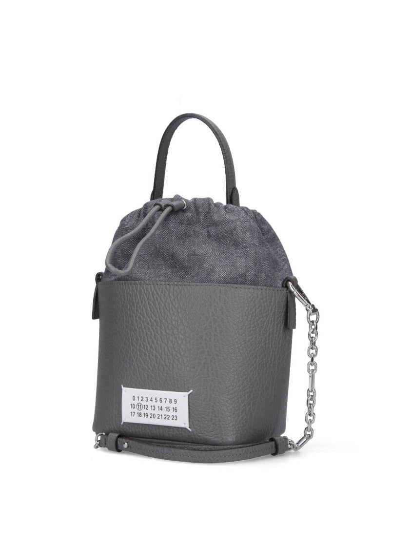 Maison Margiela 5Ac Small Bucket Bag – Grey