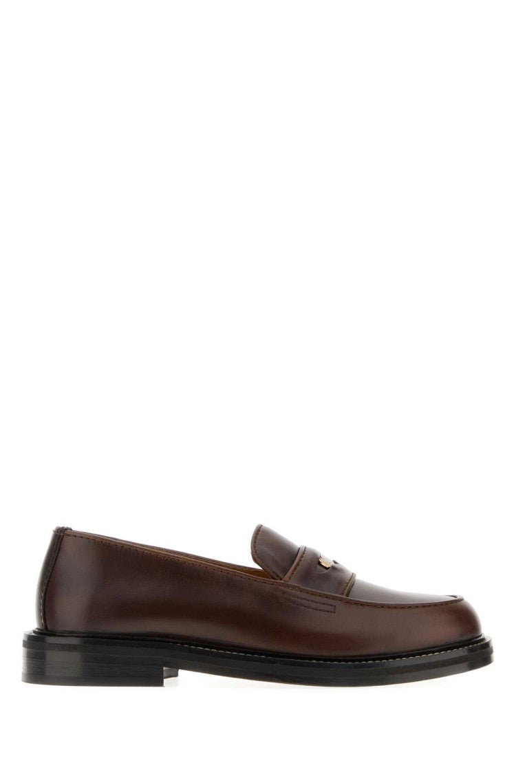 A.P.C. Brown Leather Loafers