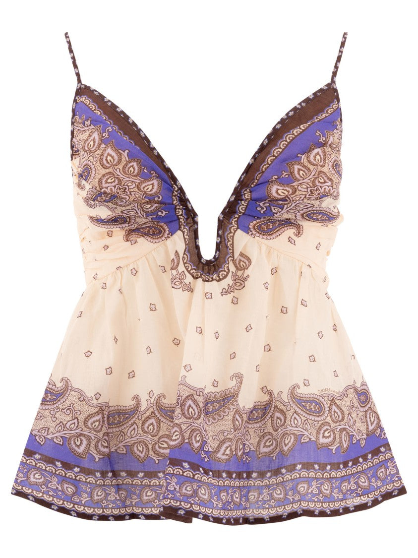 Zimmermann Maxine Plunge Cami