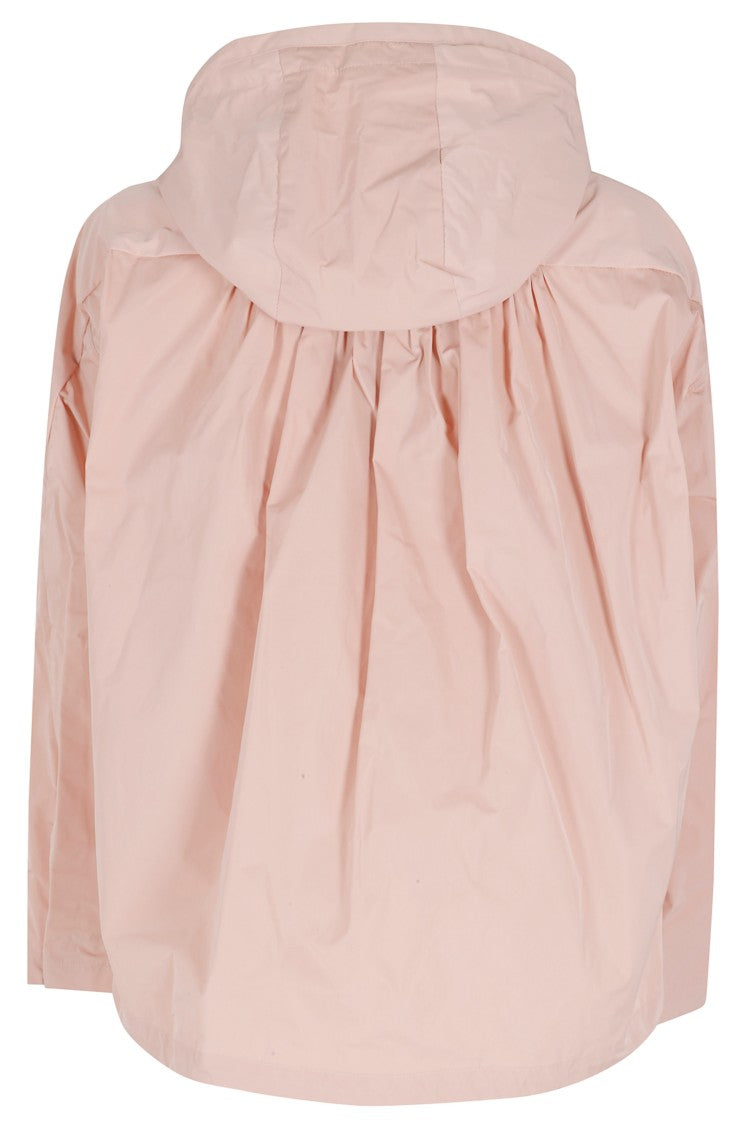Oof Wear Pink Memory Hooded Drawstring Polyester Jacket