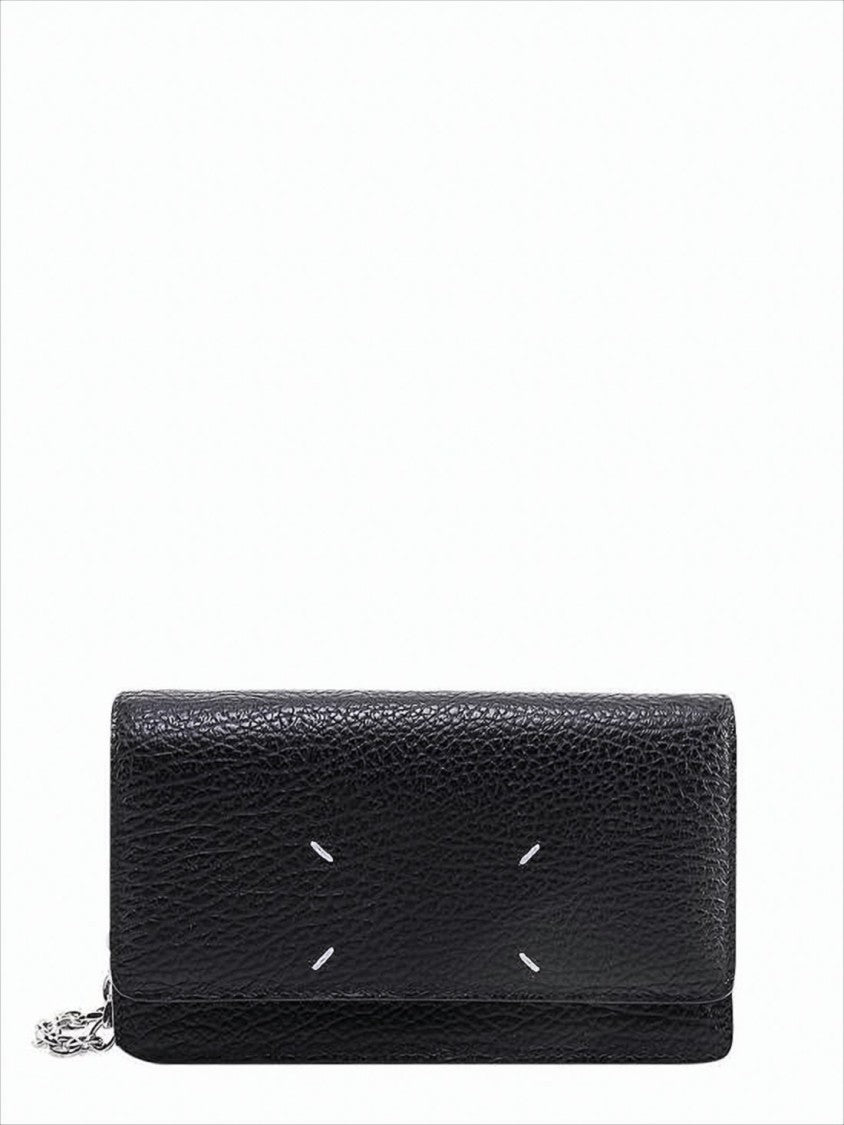 Maison Margiela Textured Leather Rectangular Crossbody Bag