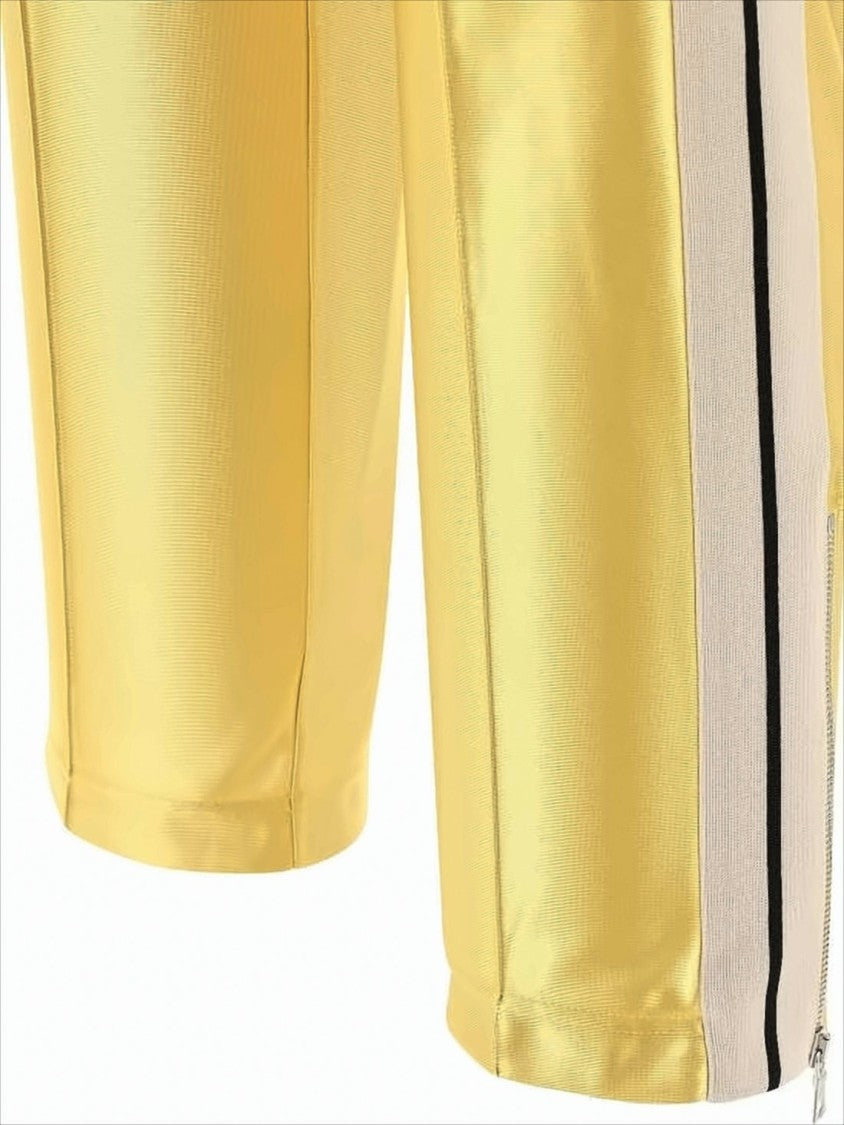 Moncler Relaxed Fit Yellow Pants