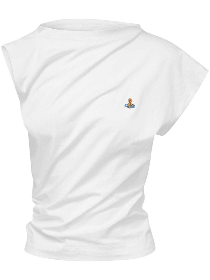 Vivienne Westwood Hebo Asymmetrical Relaxed-Fit Top