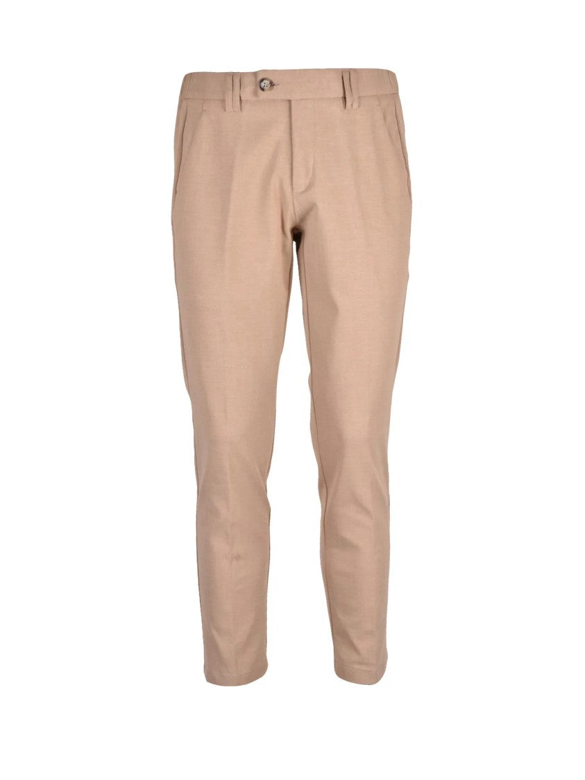 Ungaro Tailored Beige Trousers With Clean Minimalist Design
