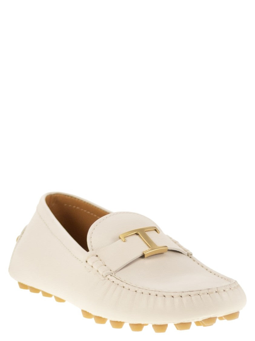 Tod's Bubble T Timeless Leather Flats