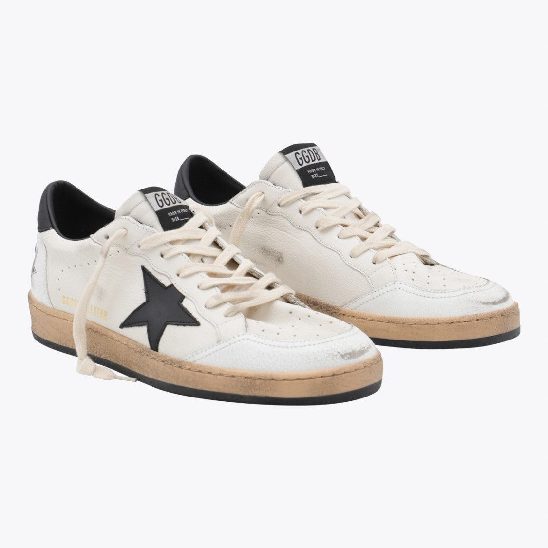 Golden Goose Vintage-Inspired Low-Top Sneakers