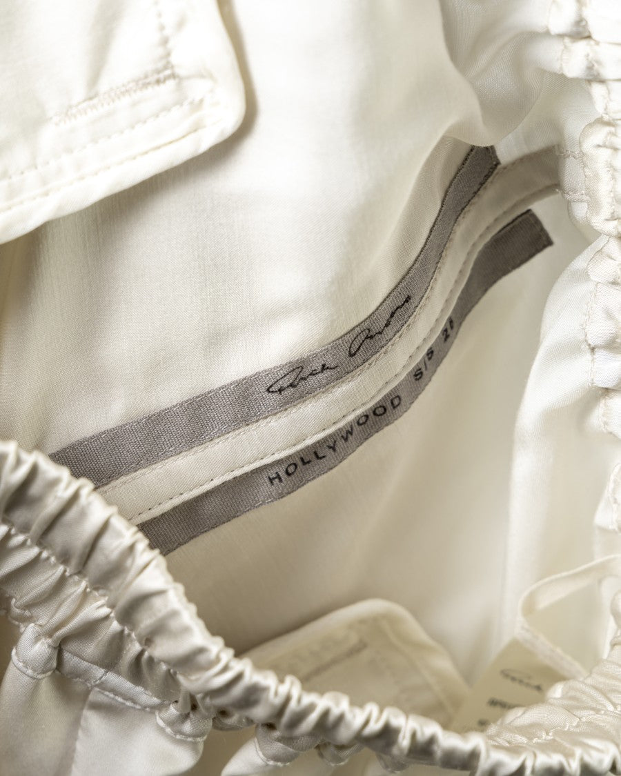 Rick Owens Full-Length Charmeuse Cargobelas Pants