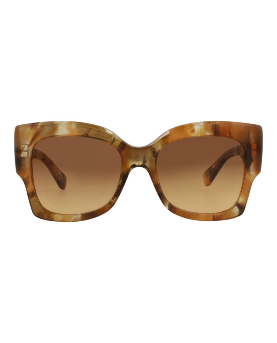 Chloé Square-Frame Recycled Acetate Sunglasses