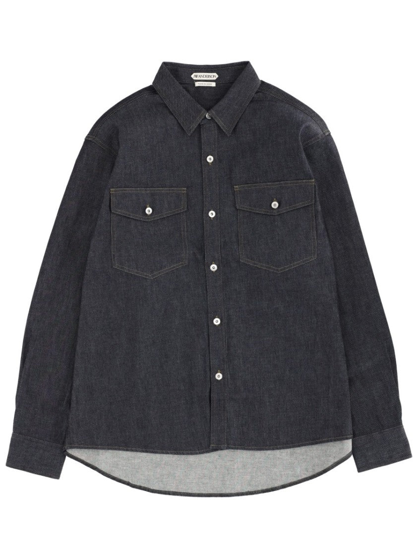 J. W. Anderson Oversized Flap Pocket Denim Shirt