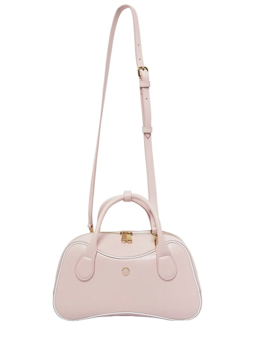 Casablanca Micro Bowling Rounded Leather Handbag Bag