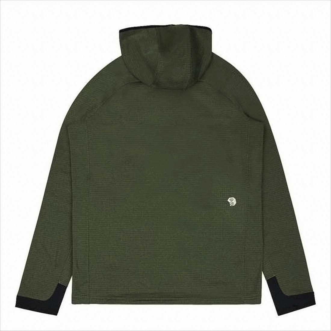 Mountain Hardwear Textured Hooded Jacket With Contrast Pocket Details