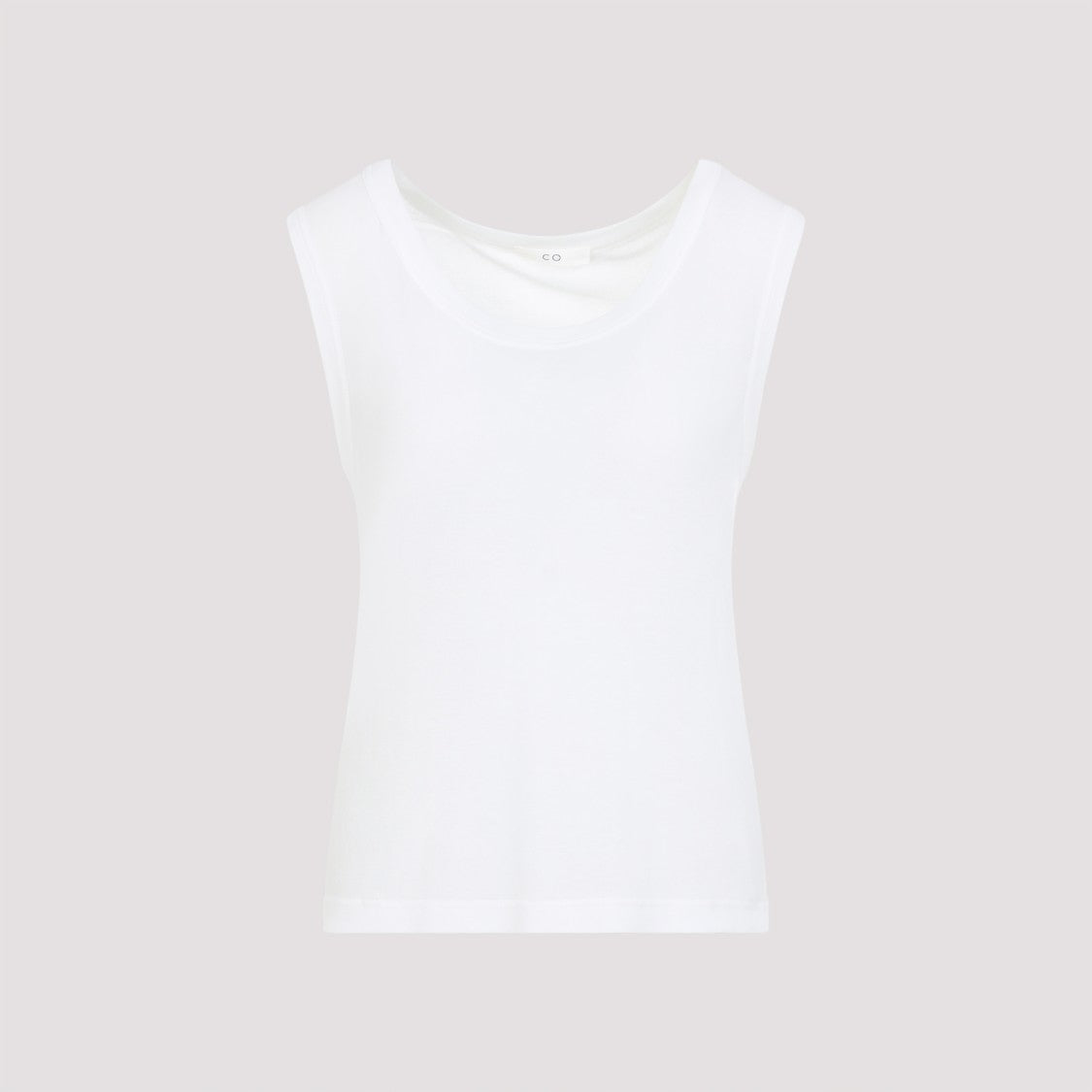 Co Relaxed-Fit Sleeveless Cotton Top